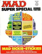 Mad Special  # 13   VERY FINE NEAR MINT   1974   Stickers attached   See below