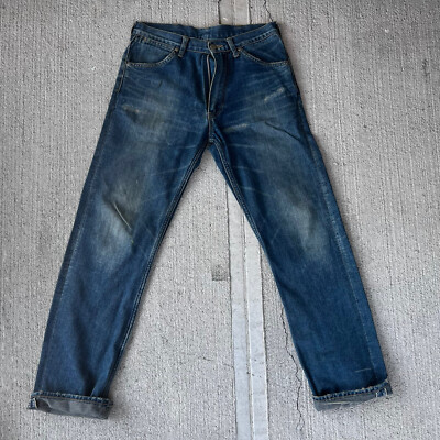 Bathing Ape Embroidered Selvedge XS 30w Denim jean BAPE pant