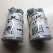 Flood Light Lamp Holder Pair Gray Metal Weatherproof Brand New BWF