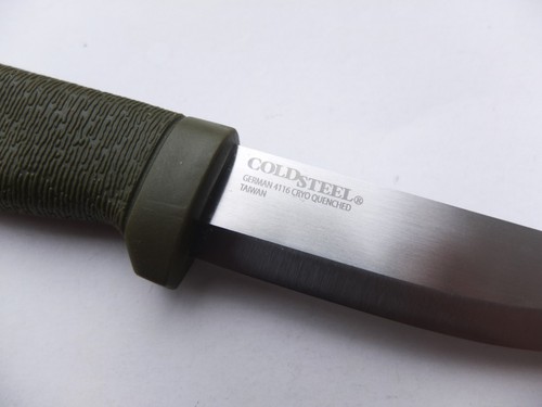 Cold Steel 4" Fixed Blade Knife Finn Hawk 4116 Stainless Secure-Ex Sheath 20NPK - Picture 5 of 7