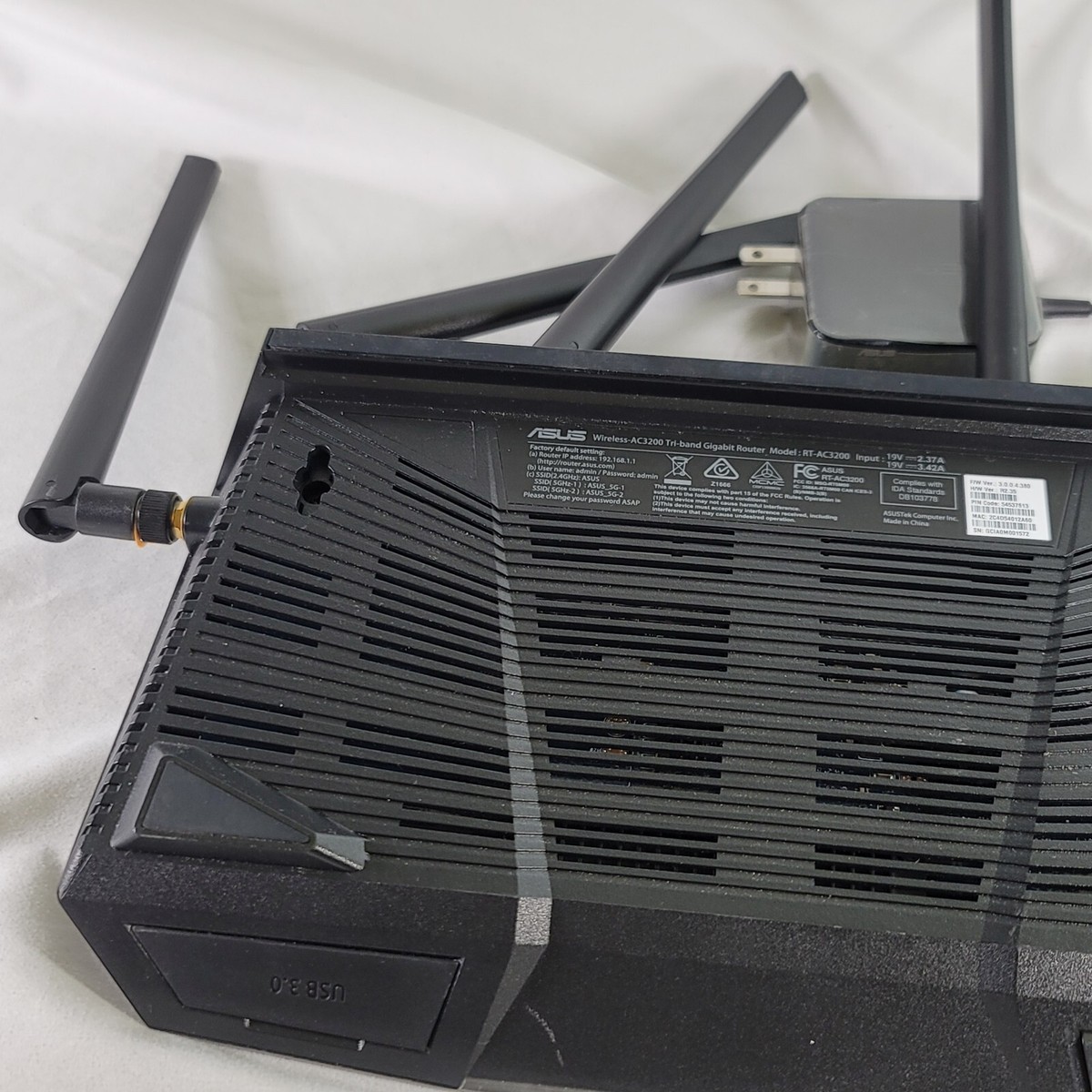 ASUS RT-AC3200 4-Port Tri-Band Gigabit Wireless Router | eBay