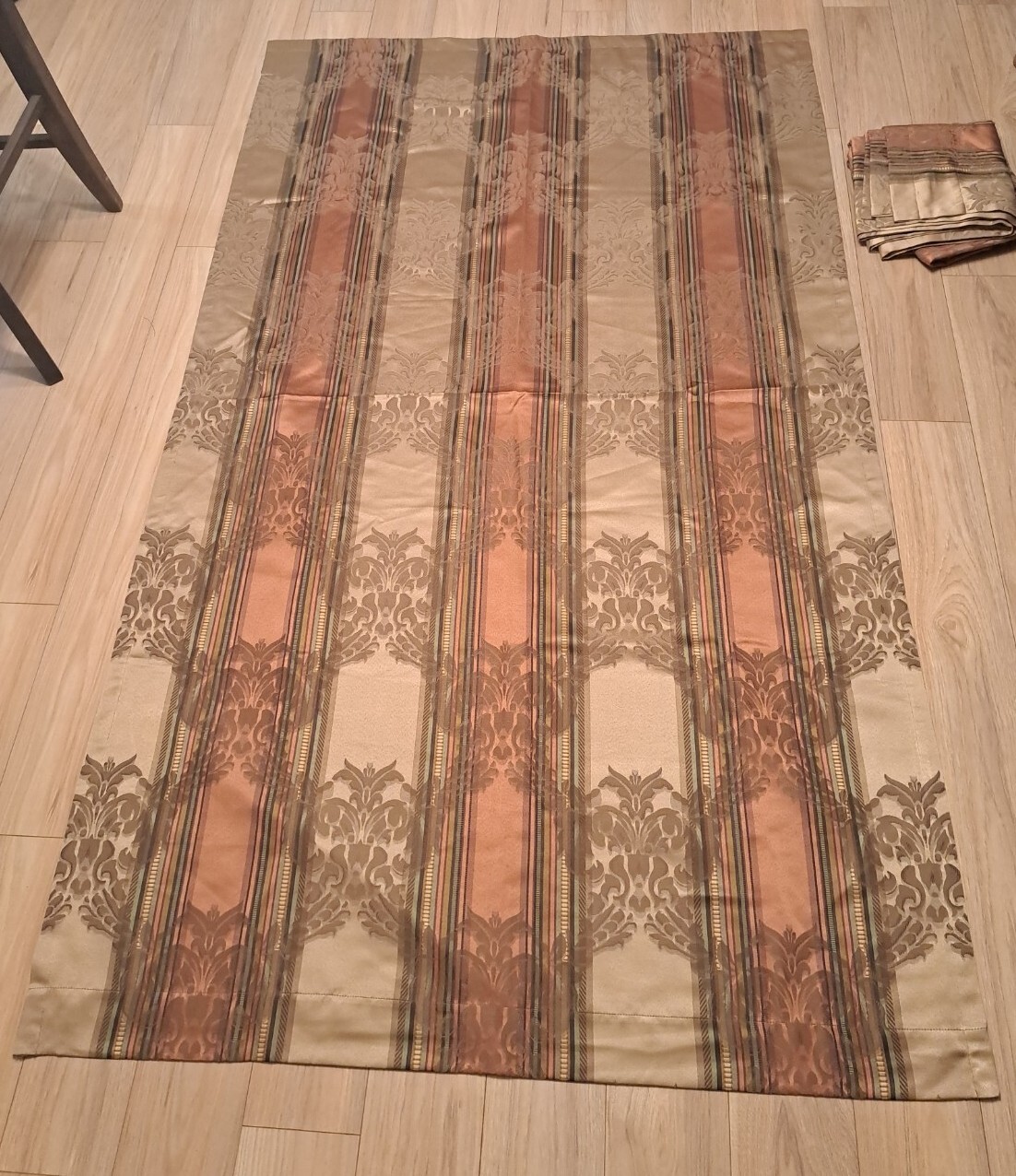 CROSCILL Home 21857 Curtain Panels 49" X 84" Set of 2 Gold Window