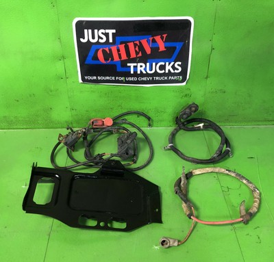 01 to 06 Chevy Silverado GMC Sierra Dual Battery Harness & Battery Tray