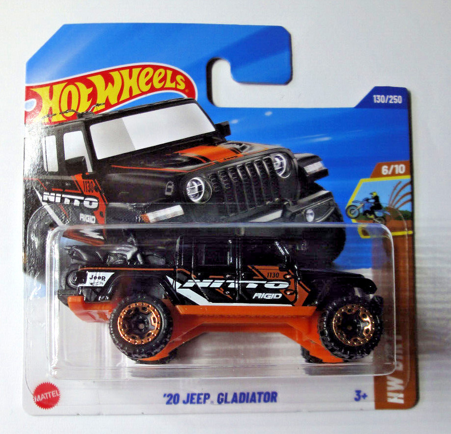 Hot Wheels - '20 Jeep Gladiator - Pickup Truck - HW Dirt 2025 - HYY71