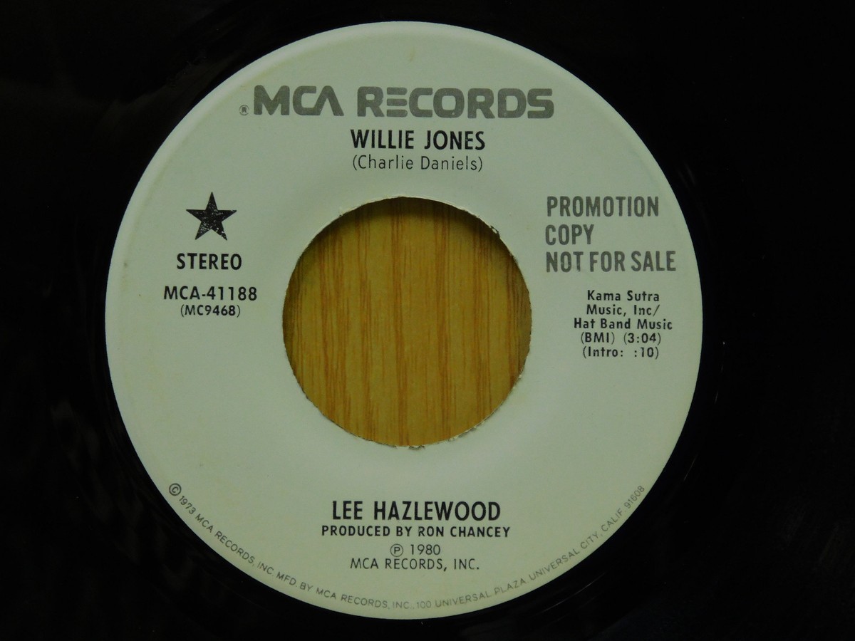 Lee Hazlewood rock 45 Willie Jones MCA VG | eBay