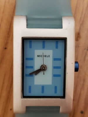 MICHELE 72-060 ALUMINUM CASE LADIES WATCH 