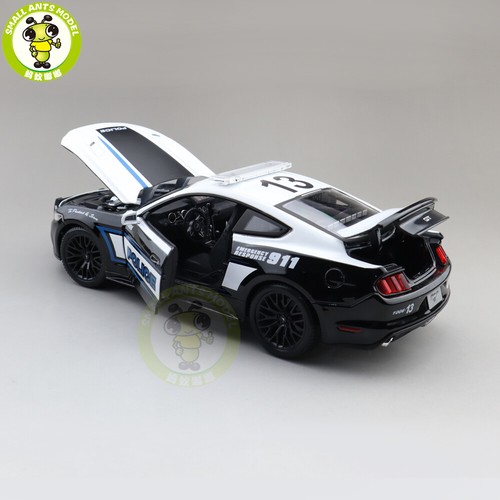 1/18 2015 Ford Mustang GT Police Car 911 Maisto 31397 Diecast Model Toy Car - Picture 7 of 13