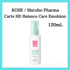 KOSE Maruho Pharma Carte HD Balance Care Emulsion 120mL High Moisture Japan