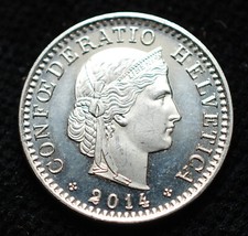 2014 Switzerland 20 centimes 2014
