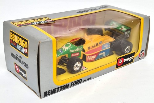 Burago 1/24 Benetton Ford F1 Race Car COD.6102 Diecast Model Car - Picture 2 of 12