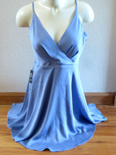 Express Clothing Dress Slate Blue Women Size XS, 2-4 NWT