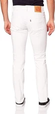Levi's Men's 511 Slim Fit Jeans Castilleja White Advanced Stretch 38W x 32L