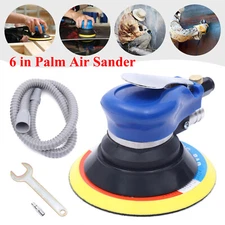 90PSI 6'' Air Body Random Orbital Palm Sander DA Buffing Sanding Pneumatic tool