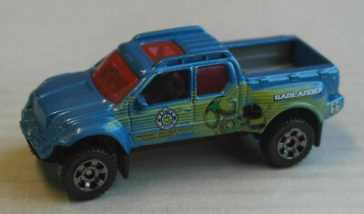 Matchbox Badlander Pickup blaumetallic Fire District Emergency Response Vehicle