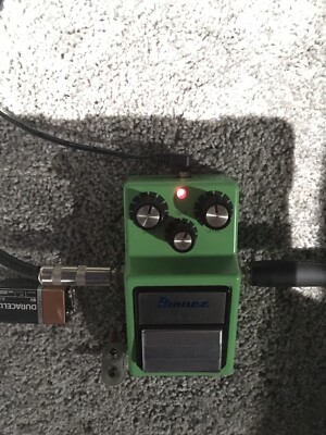VINTAGE IBANEZ 1981 TS-9 TUBE SCREAMER PEDAL w/HIGHLY SOUGHT AFTER