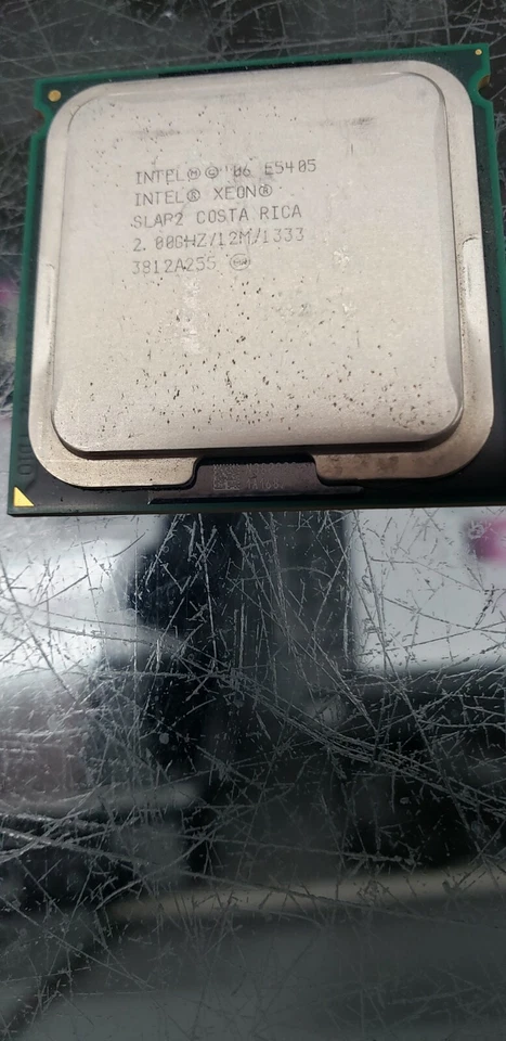 1 Xeon E5405 SLAP2 @2.00 GHz 12MB Cache 1333 Mhz Server Processor FREE SHIP - Image 3 of 3