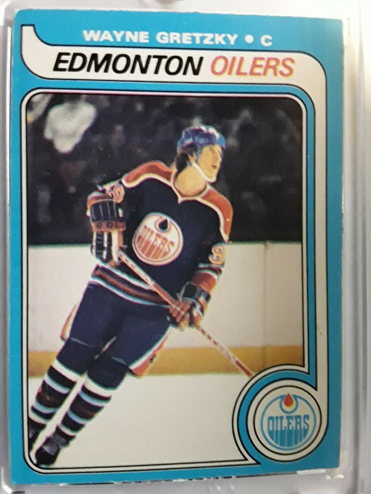 RC Wayne GRETZKY 1979-80 O-PEE-CHEE authentic rookie HOF Oilers MVP Star OPC ex+