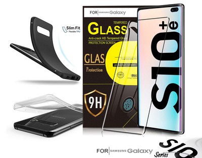 Für Samsung Galaxy S10 | S10 Plus | S10e  Ohne Loch  5D Glas Hülle Panzerfolie  