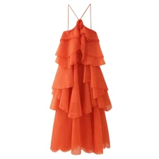 Summer new style frill dress for women