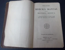 Merck's Manual of the Materia Medica Fifth Edition 1923