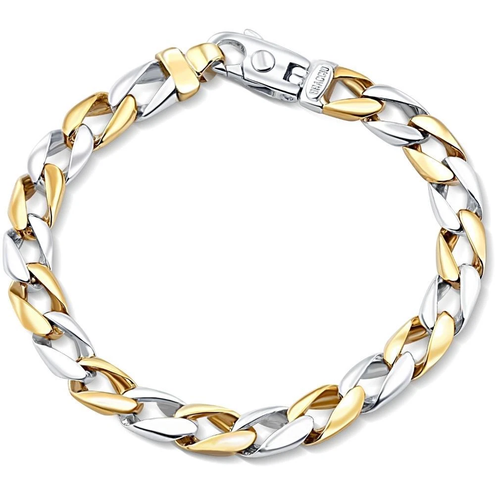 Platinum cuban cheap link bracelet