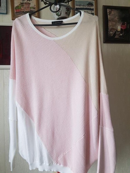 Women Phase Eight Sweater Pink Viscose 40 / L / 48