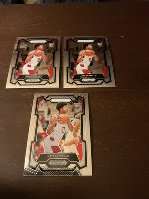 2025 Panini Prizm Draft Pick Memphis Grizzlies Jaylen Wells Rookie (3) Card