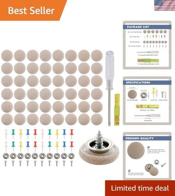 Complete 60pcs Car Headliner Repair Button Kit - Fix & Decorate Automatically