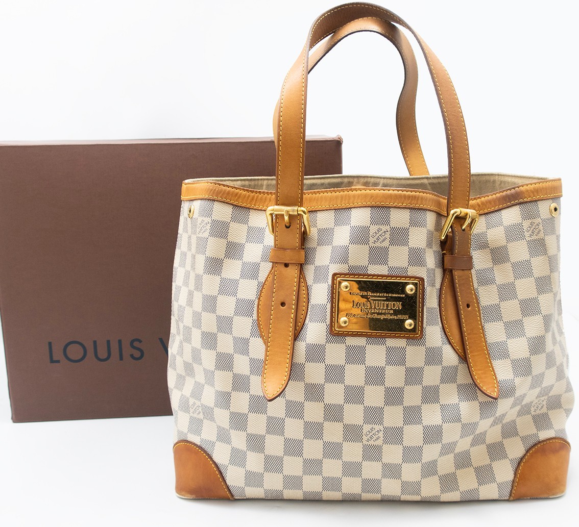 Louis Vuitton Damier Azur Hampstead shopping shoulder bag shoulder bag bag image 2