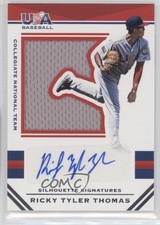 2017 Panini USA Baseball Stars & Stripes Jersey /199 Ricky Tyler Thomas Auto 0l2