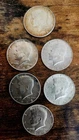 1969-D Kennedy Half Dollar Coins (Lot Of 6)