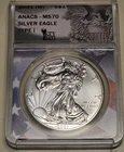 2021 W ANACS MS70 Type 1 American Eagle Silver Dollar $1