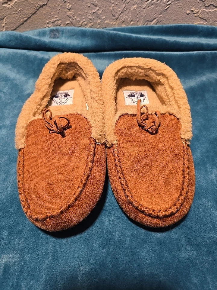 Zapatillas mocasín marrón Dockers para niños talla Lage 2/3 Foto 3 de 4