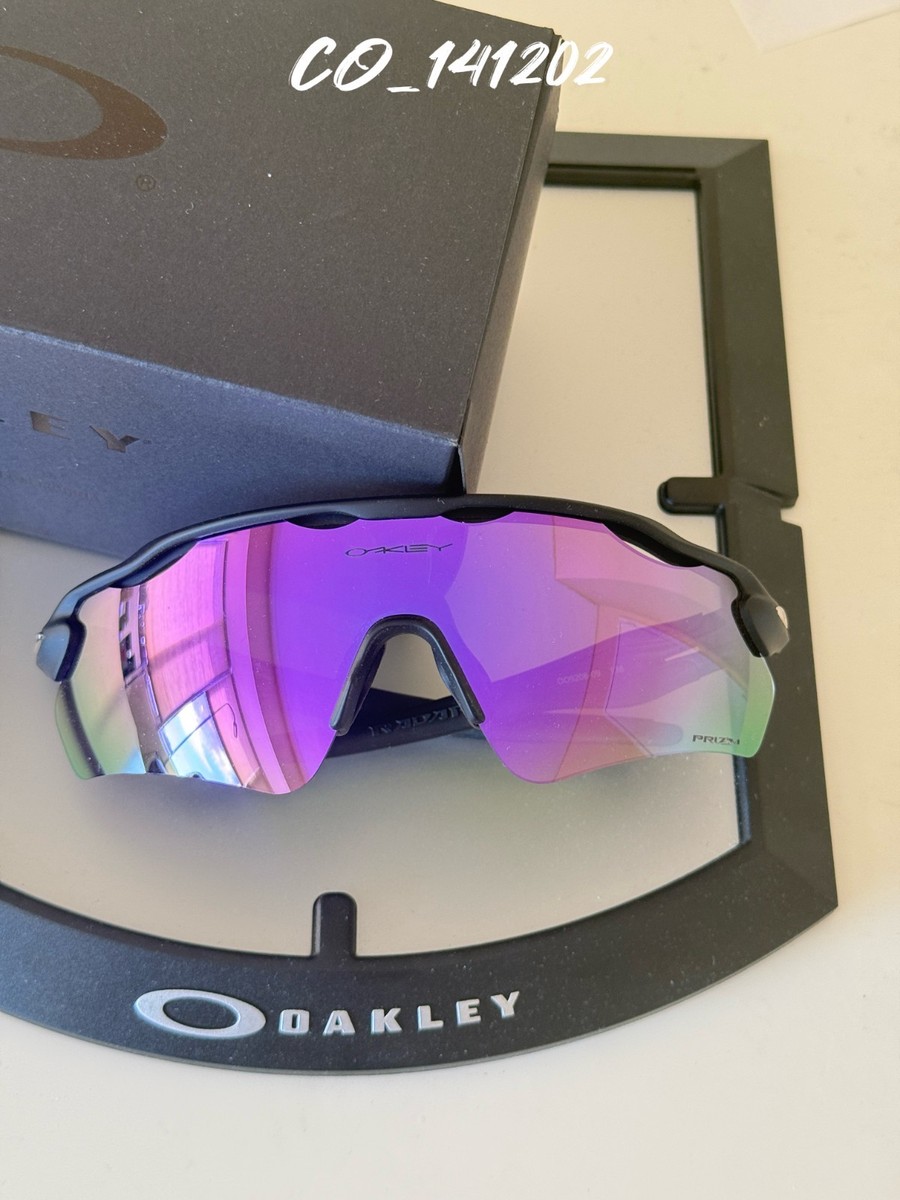 Oakley Radar EV Path OO9208 Matte Black Frame PRIZM Purple Lens