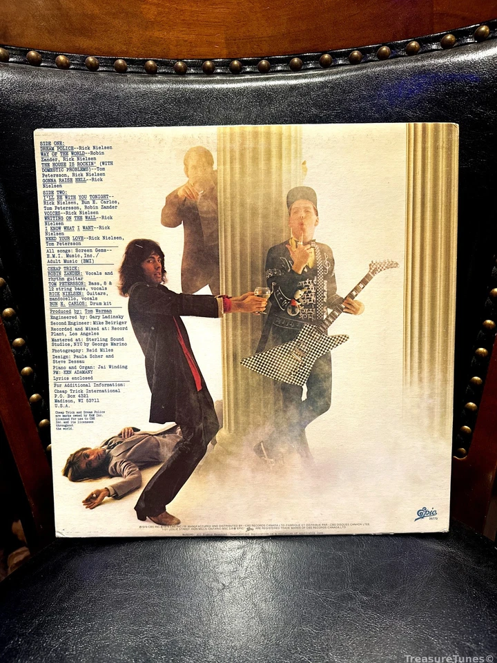 Cheap Trick - Dream Police Vinyl LP [1979] FE 35773 - Image 2 of 4