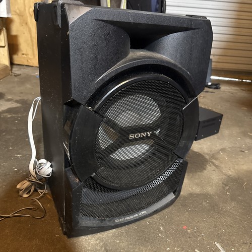 Sony SS-SHAKE30 Speaker Giant Bass Party PA Subwoofers Loud Left Right Set Of 2 - Picture 2 of 8