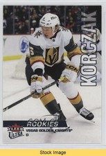 2022-23 Upper Deck Fleer Ultra Rookies Silver Foil Kaedan Korczak #219 READ 12wr