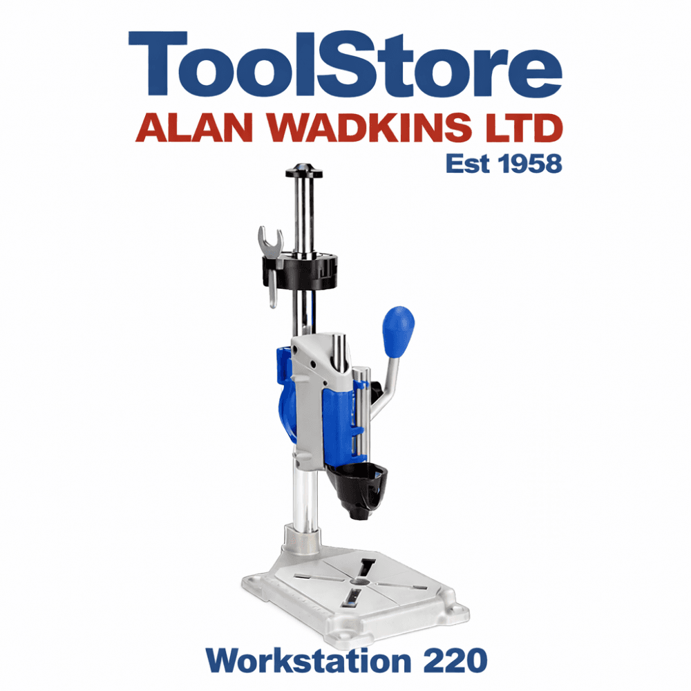 Dremel 220 Workstation - 2-in1 Multi Purpose Drill Press & Rotary Tool Holder for Bench Drilling - Image 3