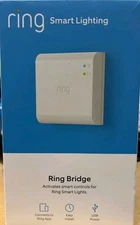 Ring 5B01S8-WEN0 Smart Lighting Bridge - White with Alexa