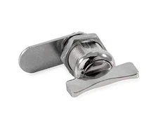 Camco Offset Cam Lock | Features an Easy Turn Thumb-Operated Style Lock Twist, a