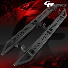 PAIR 6.75" ARMOR STEP NERF BAR RUNNING BOARD FOR 2018-2024 JEEP WRANGLER JL 4DR