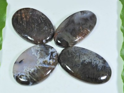 270Cts. Natürlicher Türkischer Stabachat Oval Cabochon Lose Gemtone 4 Stück Lot