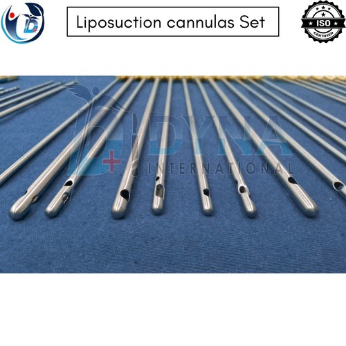 Liposuction Cannulas Set of 30 PCs Plastic Surgery Instruments - Premium Quality - Picture 3 of 15
