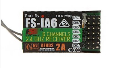 Flysky FS-iA6 6CH 2.4G Remote Control Receiver for FS i4 i6 i10 GT2E GT2F GT2G