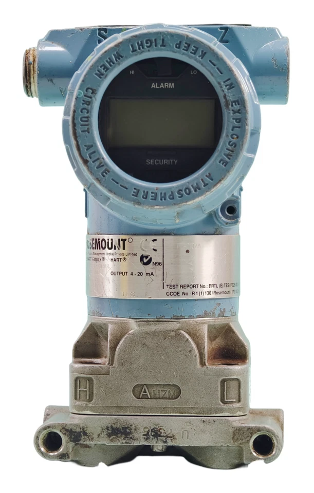 Rosemount Pressure Trasmitter Hart Smart Family 138 BAR 3051CD1A331AM5BDFK504 - Image 3 of 4