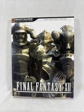 Brady Games Final Fantasy XII Limited Edition Strategy Guide  Art Book Map