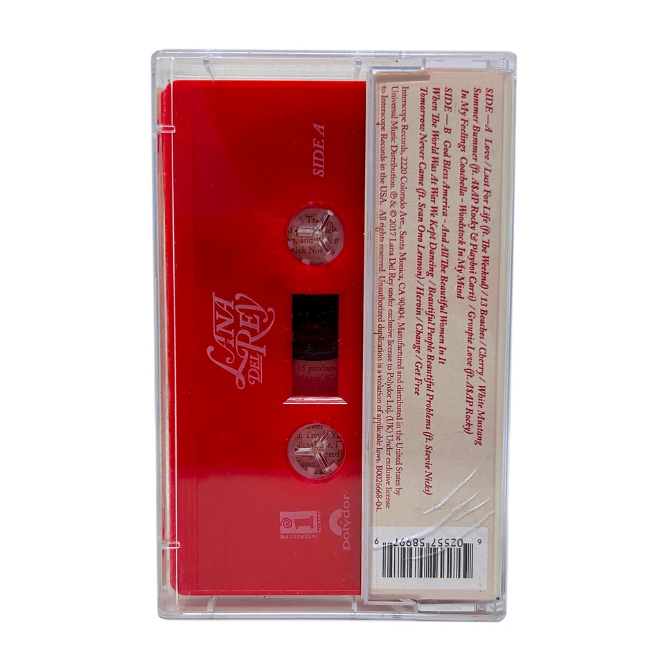 Lana Del Rey Lust for Life Urban Outfitters Red Cassette Weeknd Lil Peep Stove - Image 2 of 4