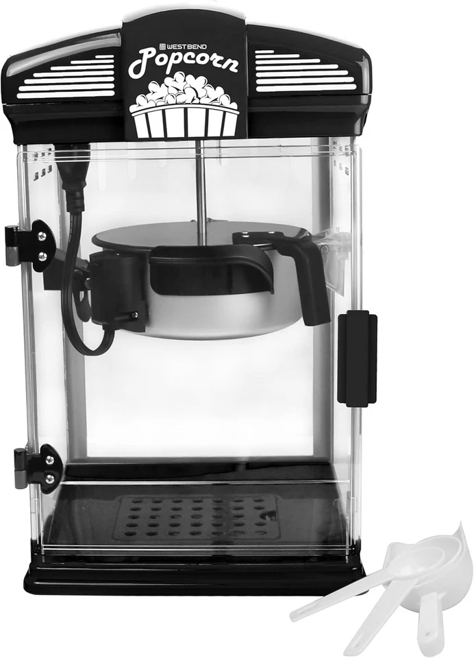 Máquina para hacer palomitas de maíz de cine, máquina gourmet - negra Foto 4 de 4