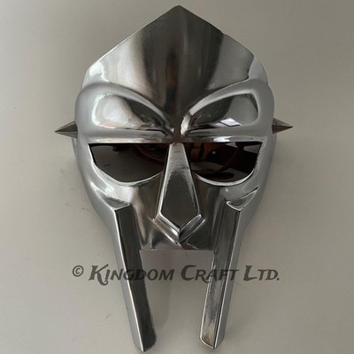 Historical Hand-Forged Mad-Villain Gladiator Mask Steel Face Armour, Dad Gifts