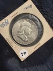 1950 Franklin Half Dollar 90% Silver - VF